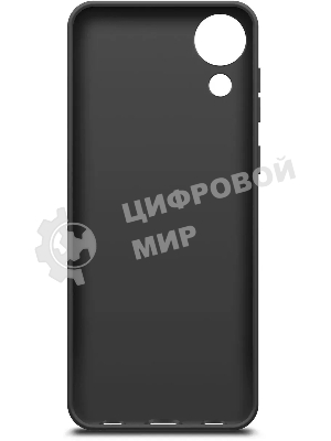 Чехол (клип-кейс) BoraSCO Silicone Case для Samsung Galaxy A03 Core черный (матовый)