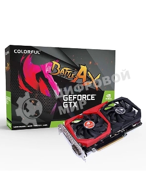 Видеокарта Colorful GTX 1650 EX 4GD6-V 4GB GDDR6 128bit DVI PD HDMI 2FAN RTL