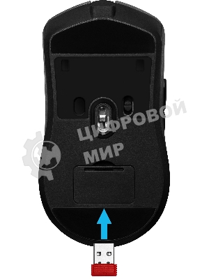 Мышь беспроводная Defender Demon GM-534 черный, 3200 dpi, радиоканал, USB, кнопки - 6