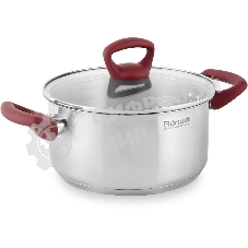 Кастрюля Rondell Heidi RDS-1114, 4.8л, с крышкой, 24см, сталь