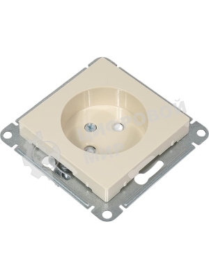 Механизм розетки 1-м СП AtlasDesign без заземл. защ. шторки 16А беж. SchE ATN000249