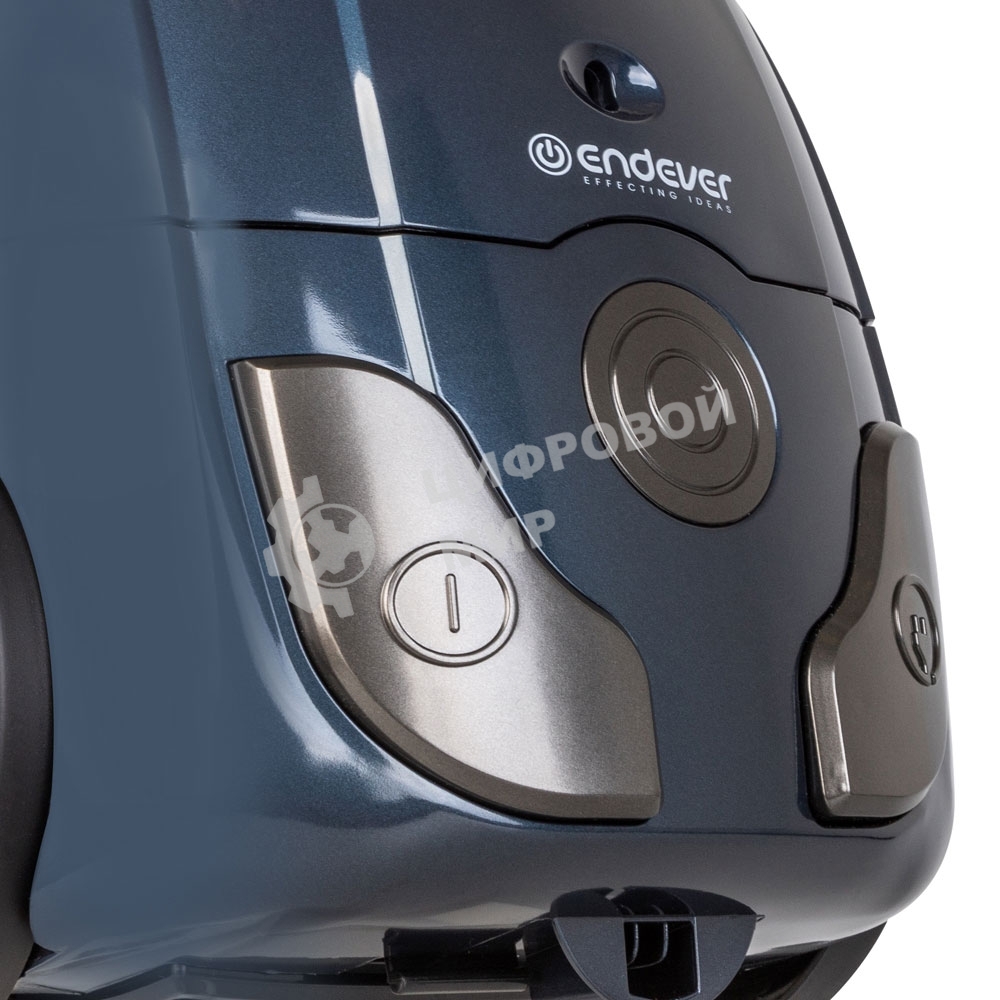 Пылесос Endever SkyClean VC-252 синий/серый, 350/1800 Вт, уборка сухая, пылесборник мешок 2.5 л