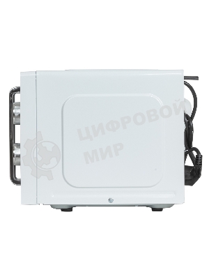 Микроволновая печь JVC JK-MW134M белый, 20 л, 700 Вт, переключатели - поворотный механизм