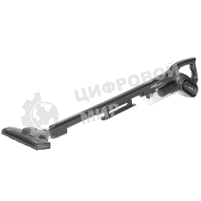 Пылесос вертикальный Deerma DX700S черный, питание от сети, 600 Вт, уборка сухая, пылесборник 0.8 л