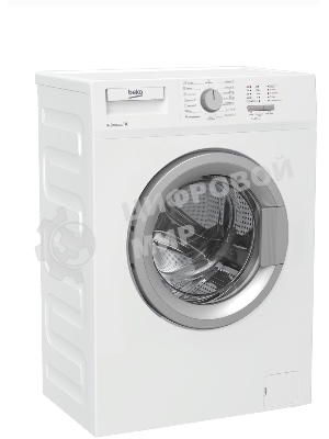 Стиральная машина Beko WRS 54P1 BSW белый, загрузка фронтальная 5 кг, 800 об/мин, класс: A-10%