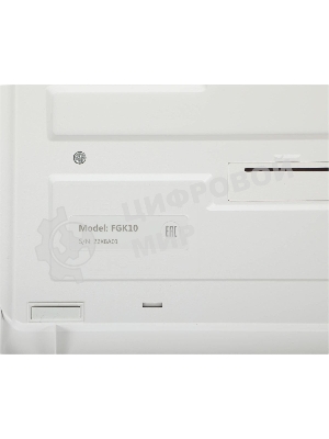 Комплект клавиатура+мышь A4Tech FStyler FG1012 беспроводной, USB, 1200 DPI, белый