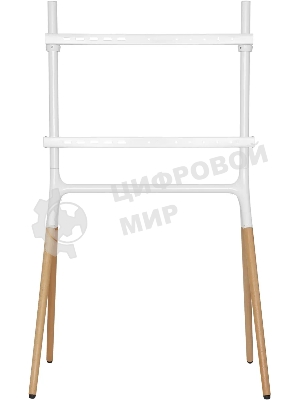 Подставка для телевизора Cactus CS-ST1247WTBCH белый/береза, 49