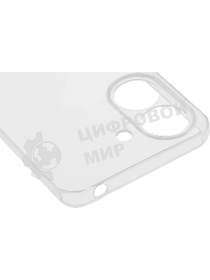 Чехол (клип-кейс) BoraSCO для Xiaomi Redmi 13C Silicone Case прозрачный (72840)