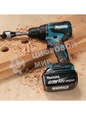 Дрель-шуруповерт Makita DDF490SFJ 12, 18 В, 3 Ач, 50 Нм, бесщеточный