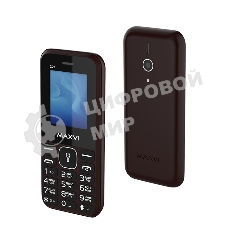 Мобильный телефон Maxvi C27 коричневый