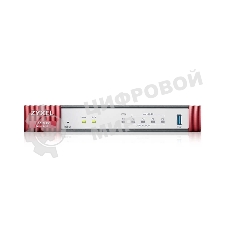 Межсетевой экран Zyxel USG FLEX 100HP с подпиской Gold на 1 год (AS, AV, CF, IDP/DPI, Sandboxing, SecuReporter), 1xRJ-45: 1G PoE+ (LAN/WAN), 7xRJ-45: 1G (LAN/WAN), 1xUSB3.0 **