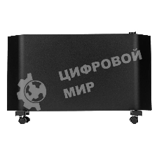 Конвектор электрический Denzel XCE-2000B черный, 2000 Вт, 25 м2, термостат