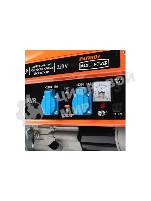 Электрогенератор бензиновый Patriot Max Power SRGE 3500, 2.8 кВт, 67 дБ, 40 кг