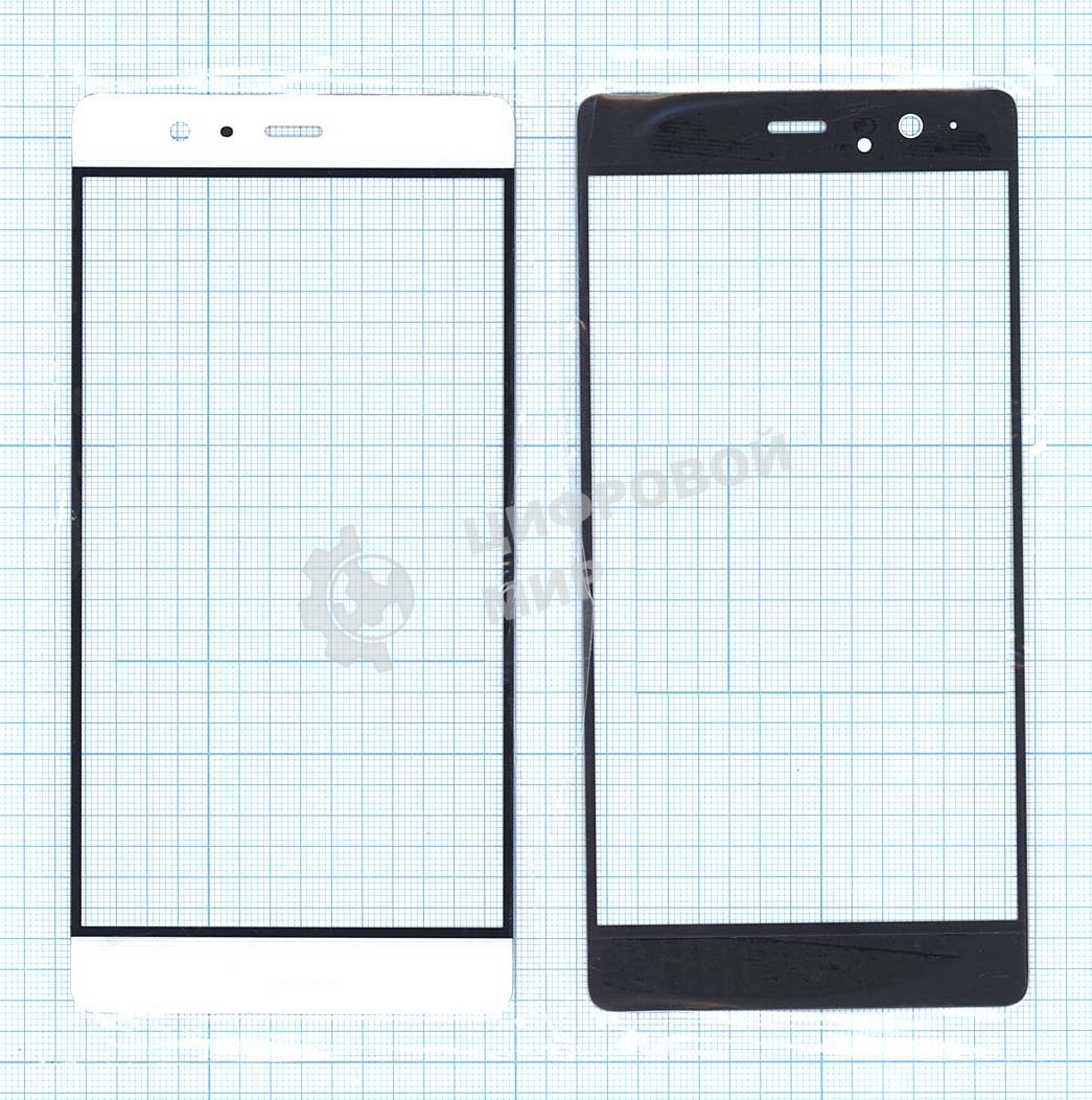 Стекло для Huawei P9 Plus белое