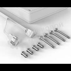 Вентилятор для корпуса ID-COOLING AF-1230-W белый, 120 мм, 2000 об/мин, 31.1 дБ, 4 pin