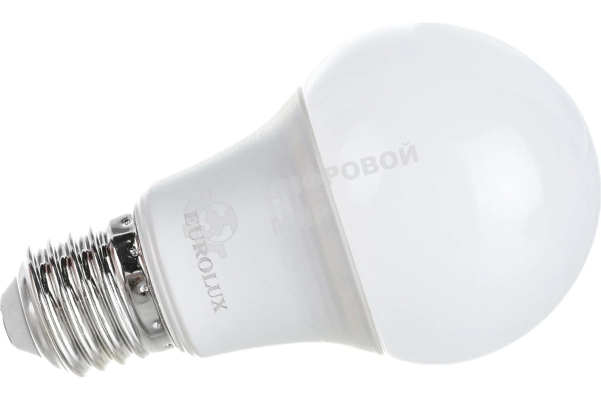 Лампа светодиодная EUROLUX LL-E-A60-13W-230-4K-E27 груша