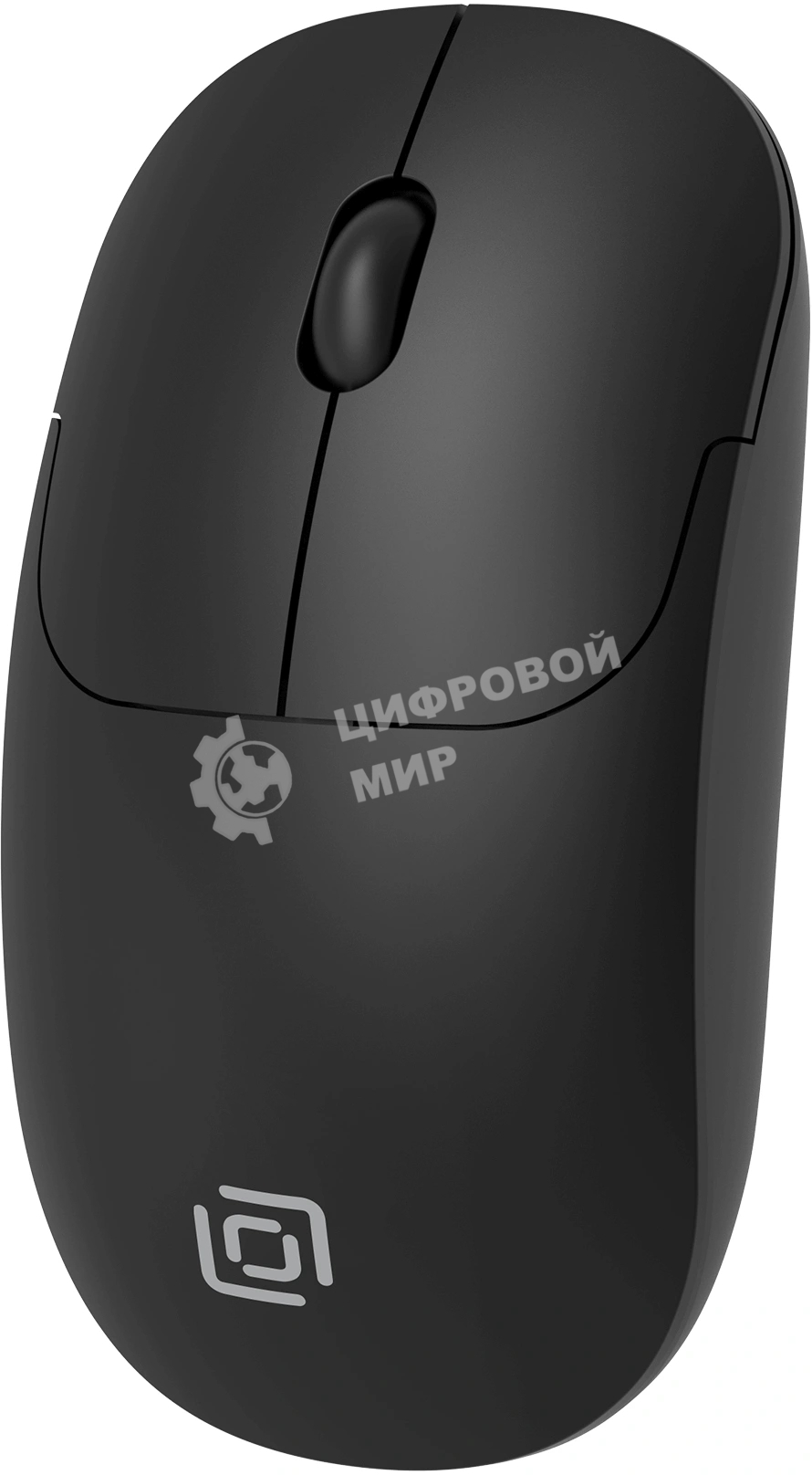 Мышь беспроводная Oklick 202MW черный, 1000 dpi, радиоканал, USB, кнопки - 3