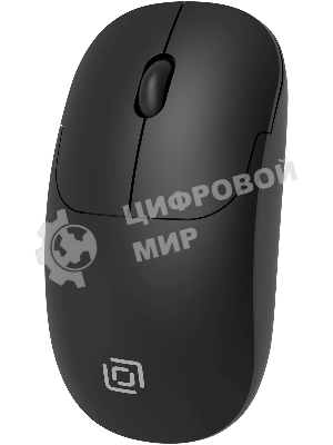 Мышь беспроводная Oklick 202MW черный, 1000 dpi, радиоканал, USB, кнопки - 3