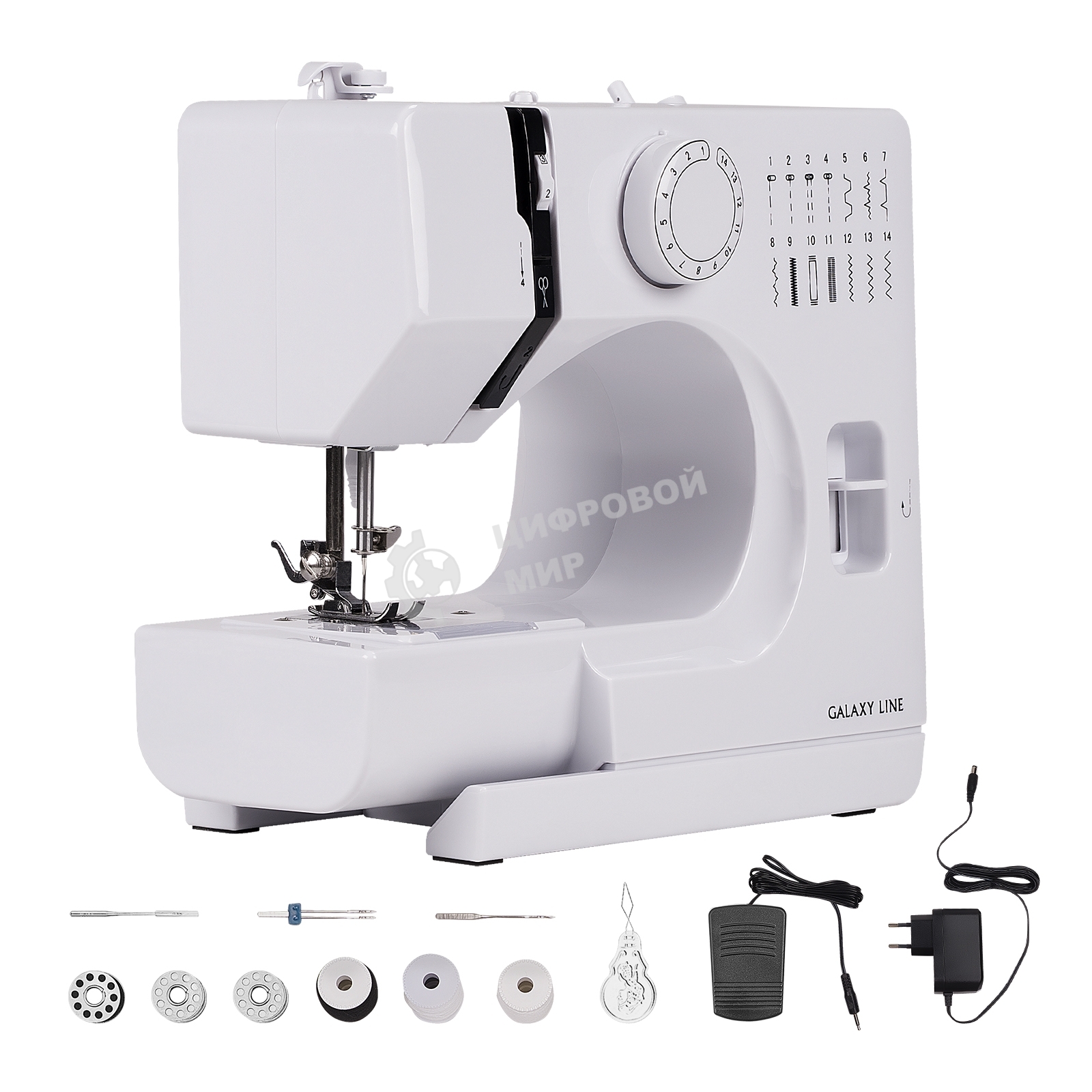 Электрическая швейная машина GALAXY GL 6502