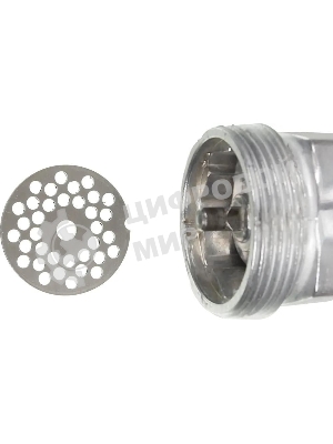 Мясорубка электрическая Ротор ЭМШ 35/250-3 белый, 1500 Вт, 0.6 кг/мин, реверс, защита от перегрузки, насадки - 4