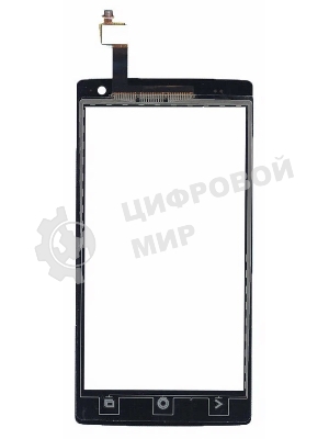 Сенсорное стекло (тачскрин) для Acer Liquid Z5 Z150, черное