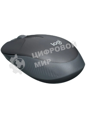 Мышь беспроводная Logitech M190 черный, 1000 dpi, радиоканал, USB, кнопки - 3