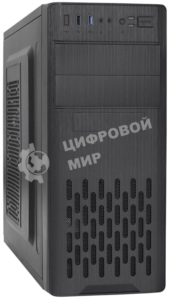 Компьютерный корпус Miditower ExeGate CP-606U-UNS400 (ATX, БП UNS400 с вент. 12см, 1хUSB/1хUSB 3.0, аудио)