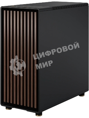 Компьютерный корпус Fractal Design North Charcoal черный без БП mATX 3x120мм 2xUSB 3.0 1xUSB3.1 audio bott PSU