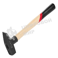 Молоток слесарный Matrix 500 г, квадратный боек, деревянная рукоятка