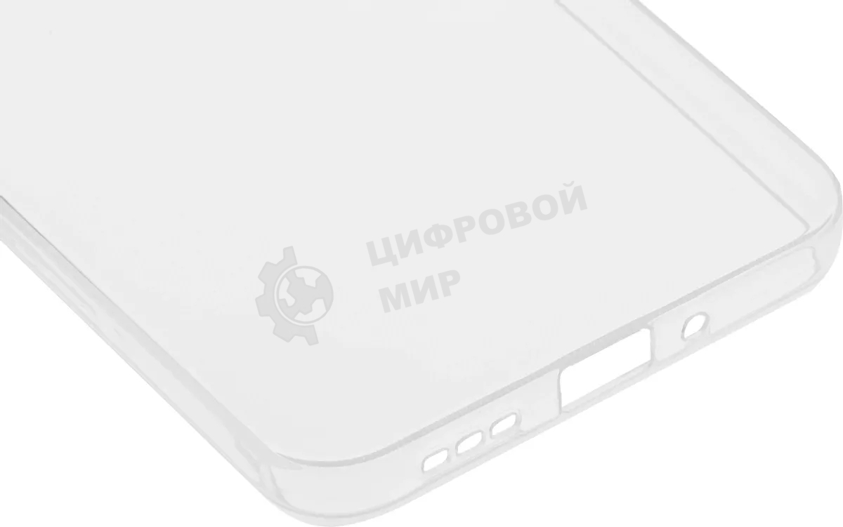 Чехол (клип-кейс) BoraSCO для Xiaomi Redmi 13C Silicone Case прозрачный (72840)