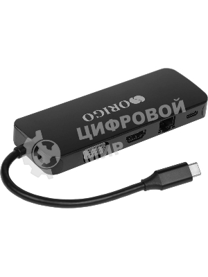 Док-станция ORIGO OU3390SNPD/B1, USB 3.0, USB 3.0/USB Type-C/RJ-45/HDMI/VGA/SD/TF/microSD/3.5мм, USB