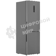 Холодильник Haier C4F637CXRGU1 серебристый двухкамерный 235/115л морозилка снизу, No Frost