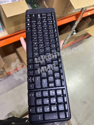 (Из ремонта) Клавиатура + мышка LOGITECH MK220 RUS BLACK 920-003236 [Cм.описание!]