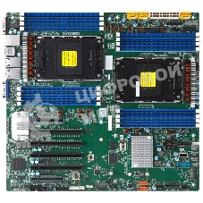 Материнская плата Supermicro MBD-X13DAI-T-B, сокет LGA4677, Intel C741, DDR5, 16xDDR5, 5xPCIe 5.0 x16, 2xM.2, 2xSATA, E-ATX