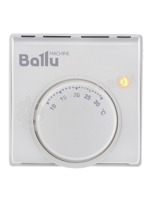 Комплект обогреватель инфракрасный Ballu BIH-GTW-0.8 + BMT-1 белый, 800 Вт, 16 м2, термостат