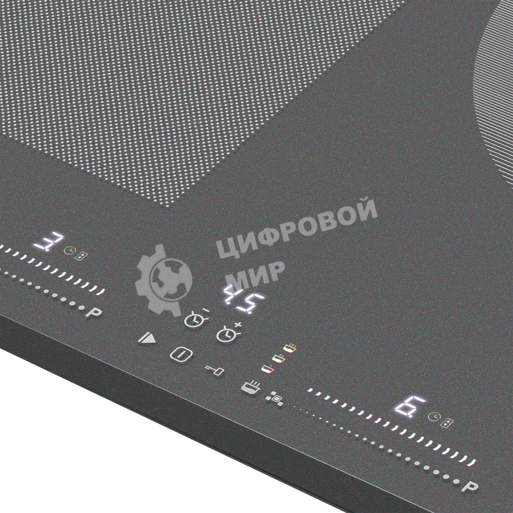 Индукционная варочная панель Maunfeld CVI804SFDGR Inverter графитовый