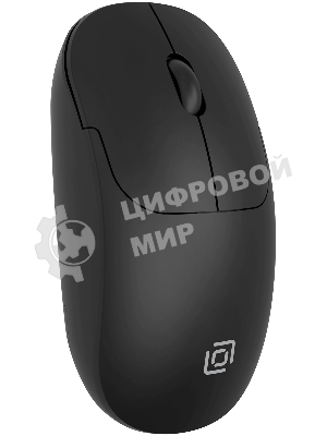 Мышь беспроводная Oklick 202MW черный, 1000 dpi, радиоканал, USB, кнопки - 3