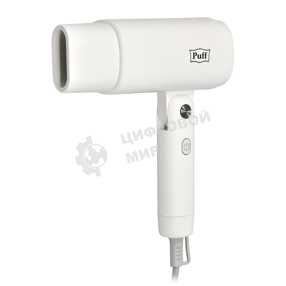 Фен для волос Puff 1875, белый, 1,875 кВт