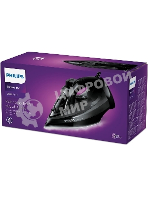 Утюг электрический Philips 2600 Вт, удар 200 г, пар 45 г/мин, SteamGlide Plus