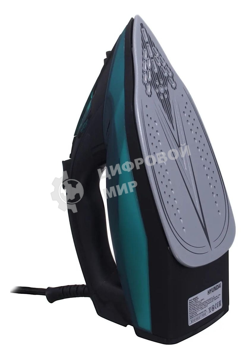 Утюг Hyundai H-SI01124 2600Вт черный/зеленый