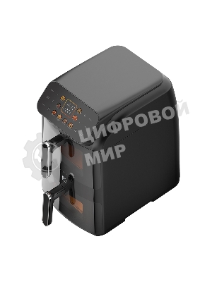 Аэрогриль BQ AF1111S чёрный, 2500 Вт, 11 л, сенсор, 8 программ