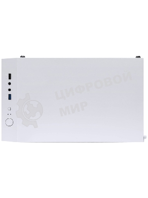 Компьютерный корпус 1STPLAYER FIREBASE X1 белый, mATX, 3x120мм LED fans