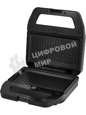 Вафельница Vitek VT-2626 850Вт черный/серебристый