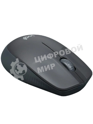 Мышь беспроводная Logitech M190 черный, 1000 dpi, радиоканал, USB, кнопки - 3