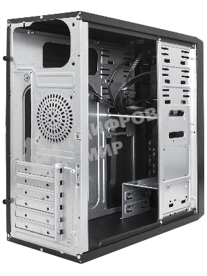 Компьютерный корпус Miditower ExeGate CP-606U-UNS350 (ATX, БП UNS350 с вент. 12см, 1хUSB/1хUSB 3.0, аудио)