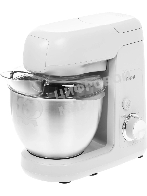 Кухонная машина Tefal Bake Partner QB520B38, серый/серебристый