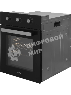 Духовой шкаф электрический Hyundai HEO 45311 BG черный