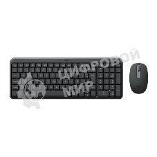 Комплект (клавиатура + мышь) Logitech Wireless MK250 Compact Bluetooth Wireless Combo-GRAPHITE