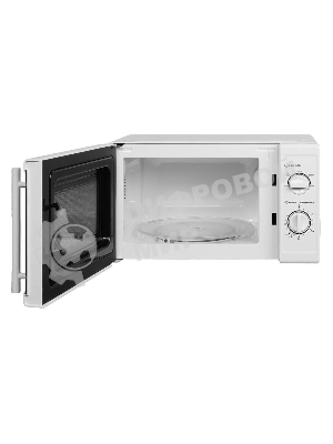 Микроволновая печь HOME HMM207СW белый, 20 л, 700 Вт, переключатели - поворотный механизм