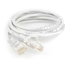 Патч-корд CCA light UTP Гарнизон PC-UTP-5e-1-B cat.5e, 1.5м, литой, многожильный серый